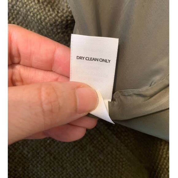 J. Jill green woven wool 2 button long sleeves woven blazer size M - Picture 5 of 10